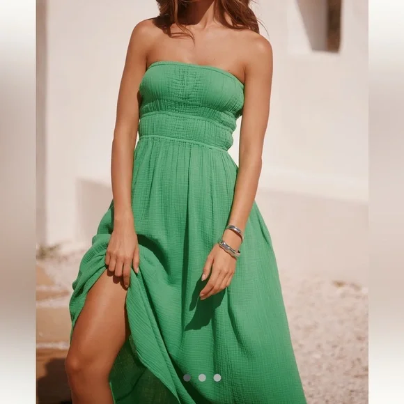 Anthropologie | Dresses | Anthropologie Celandine Gauze Maxi Dress Nwot |  Poshmark